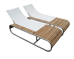 WF-C8007 textiline double seat sun lounger