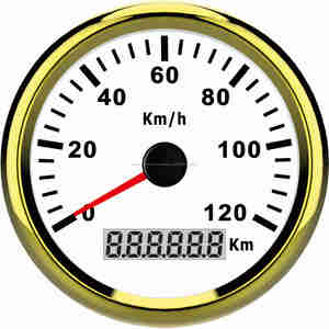 85mm <span class=keywords><strong>GPS</strong></span> Indicateur de vitesse 120 km/h <span class=keywords><strong>Compteur</strong></span> Pour Le Bateau De Camion De <span class=keywords><strong>Voiture</strong></span> De Moto - Product Image 5