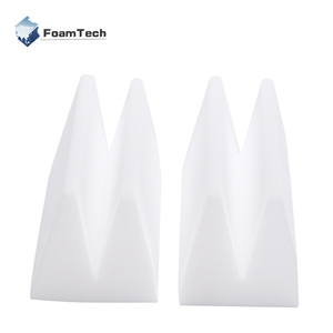 แผงโฟมเมลามีนสำหรับแยกเสียงรบกวนวัสดุดูดซับเสียงบล็อกโฟมอะคูสติก - Product Image 3