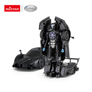 Voiture transformable sous licence Pagani Zonda <span class=keywords><strong>R</strong></span> 1:32 avec lumières, sons et roues libres, modèle <span class=keywords><strong>jouet</strong></span> à piles pour enfants - Cadeau d'anniversaire - Product Image 5