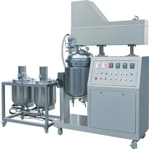 Dental cream vacuum emulsifying equipment / toothpaste homogenizer