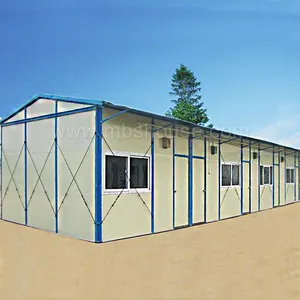 Fábrica China modular prefabricada 1 piso casa planos precio