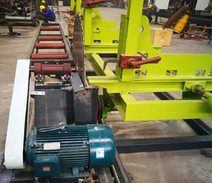 Segheria Circolare Automatica <span class=keywords><strong>con</strong></span> Carrello, Sega a Tavola Scorrevole per <span class=keywords><strong>Tronchi</strong></span> Rotondi, Segheria per Legname - Product Image 3