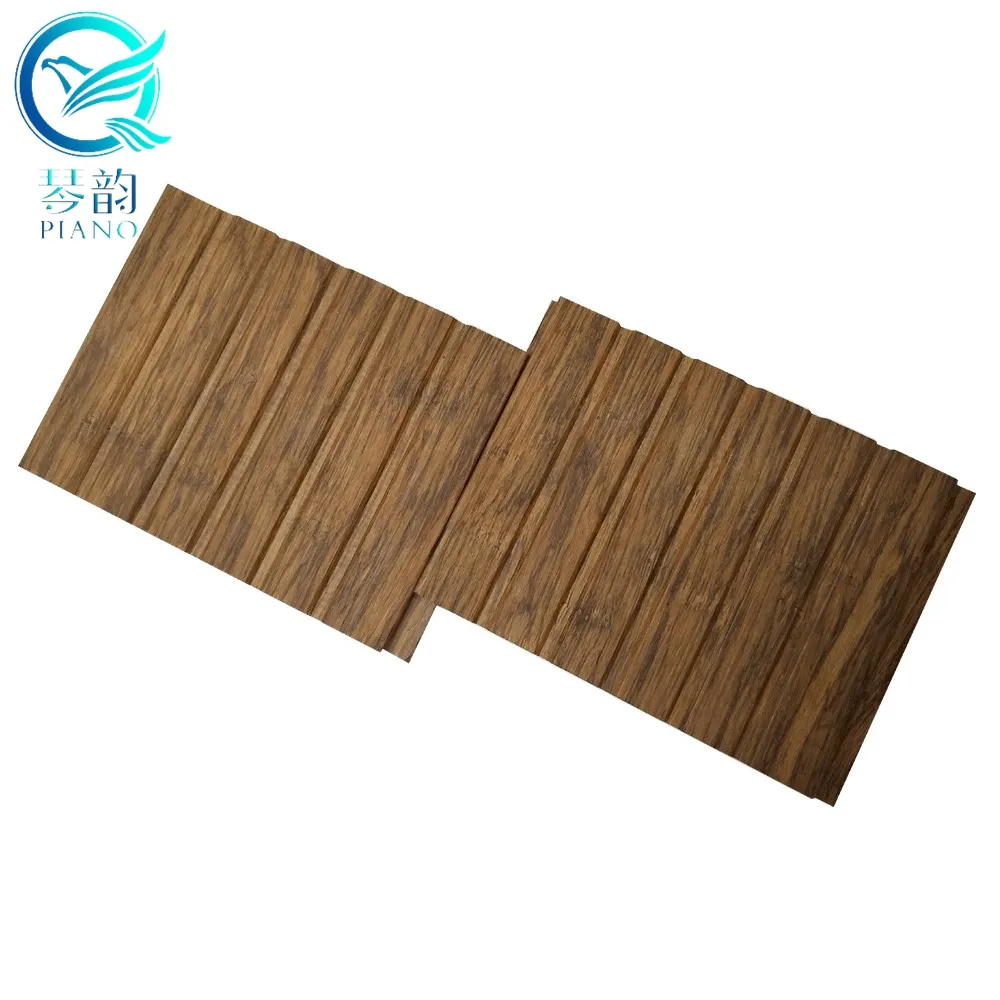 Painéis de parede de bambu de decoração e painéis de parede para chão