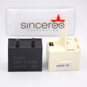 W10613606 Rơle Tủ Lạnh 67005560 Quá Tải & Khởi Động Tụ Điện Phụ Tùng Thay Thế Thiết Bị Tủ Lạnh - Product Image 1