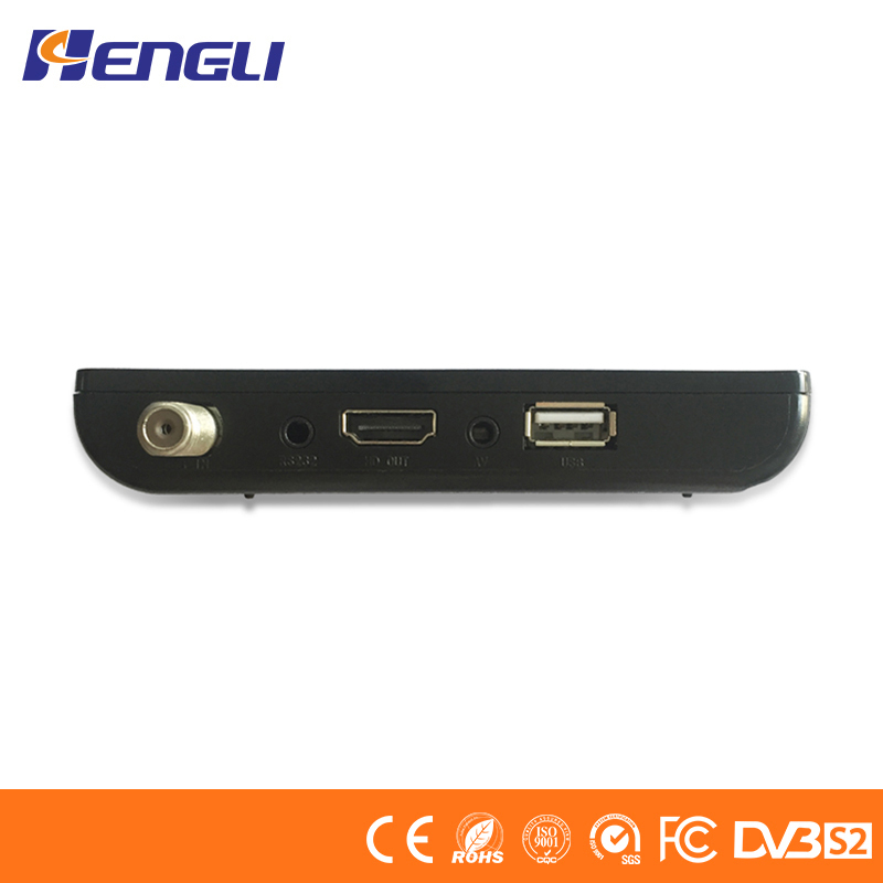 Mini receptor de satélite hd dvb-s2