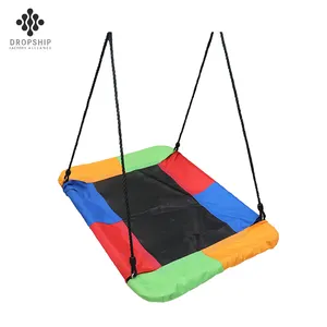 Dropship High quality safe outdoor garden chair swing seat adult swing set
