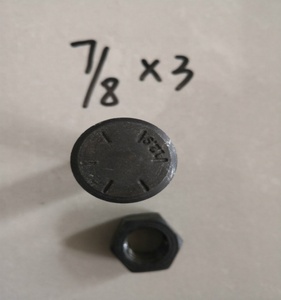 मूंगफली के साथ प्लो बोल्ट का 12.9 ग्रेड 7/8 'x3' 5j2409 और 2j3505 का उपयोग खुदाई के लिए उपयोग - Product Image 6