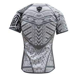 Kaus Rugby Desain Khusus Cepat Kering Kustom Pencetakan Transfer Panas Populer - Product Image 3