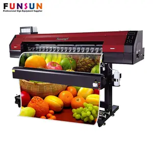 Funsunjet FS-1700M 1440 dpi máquina panaflex impressão ao ar livre