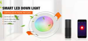 Banqcn Commercial Monté En Surface Encastré Haut De Gamme Anti Éblouissement Dimmable RGB CCT Changement Smart Downlights Led Plafonnier - Product Image 4