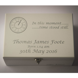 <span class=keywords><strong>2018</strong></span> OEDM สีขาวงานฝีมือไม้สนกล่องของขวัญที่มีฝาปิด - Product Image 2