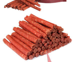 Bastoncini di pollo a basso costo snack per cani OEM pet foods factory private label sapore di pollo alimenti per animali domestici - Product Image 1