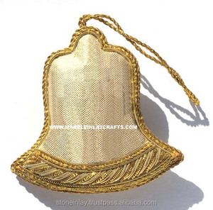 Gorgeous Design Hand Embroidery Christmas Hanging Ornaments - Product Image 1