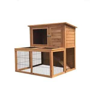 SDR012 wooden rabbit house rabbit cage bunny house