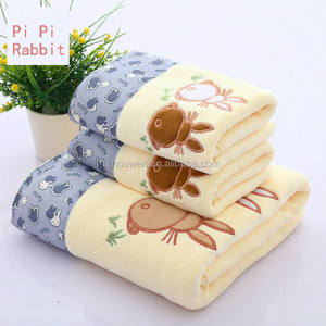 Bordado personalizado gimnasio sudor toalla toallas conjunto <span class=keywords><strong>PI</strong></span> conejo - Product Image 4