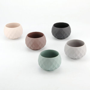 D'ameublement Salon <span class=keywords><strong>Balcon</strong></span> Succelent Planteur En Terre Cuite Mini <span class=keywords><strong>Pot</strong></span> De Fleur Avec Soucoupe Fixe - Product Image 3
