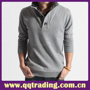 Venta al por mayor de moda pesado knit sin mangas mix hilo clásica ocasional del chaleco del suéter - Product Image 6