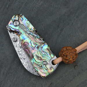 Pliant couteaux damas chasse <span class=keywords><strong>couteau</strong></span> pour camping survie <span class=keywords><strong>couteau</strong></span> de poche - Product Image 1
