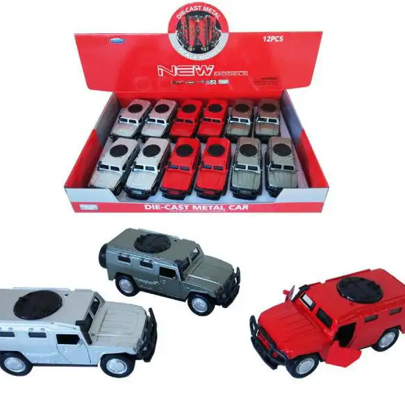 Миниатюрные металлические игрушечные машинки, литой металлический игрушечный автомобиль, игрушечный автомобиль с тигром