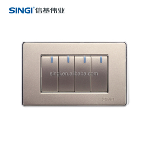 Công Tắc Điện Gắn Tường Giá Rẻ <span class=keywords><strong>2</strong></span> Gang 1 <span class=keywords><strong>Way</strong></span> 250V 10 Amp Thiết Bị Chuyển Mạch Điện Gắn Tường Dùng Cho Gia Đình - Product Image 2