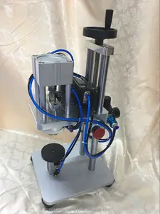 Yetoホット販売半自動空気圧ポンプ噴霧器バイアルキャップキャップ小型香水瓶圧着機用