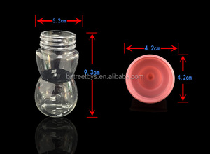 Empty Candy Toys Container Dispenser Big Binaural Nursing Bottle <strong>Sweet</strong> Plastic Promotional Candy Storage Toy - Product Image 3