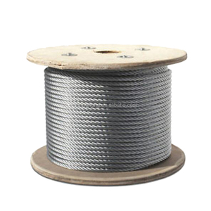10mm 6x19 + FC T/S 1770Mpa de aço inoxidável ANSI/AISI padrão para aplicações de construção