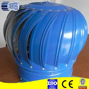 Entrepôt De Toit En Acier Inoxydable Ventilation vent Tournant Rotatif Capot de Cheminée toit ventilateur du fabricant sur alibaba