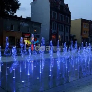 Di forma quadrata giochi all'aperto parco land pavimento fontana di acqua per la decorazione