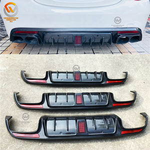 Bộ Khuếch Tán Bảng Điều Khiển Cản Sau Kiểu B Với Đèn LED Và Đầu Xả Phù Hợp Với C Class W205 - Product Image 5