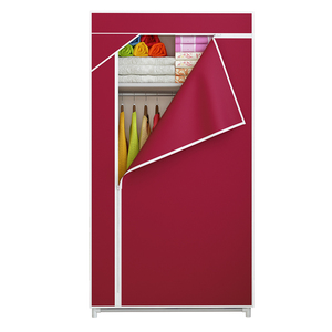 <span class=keywords><strong>Armadio</strong></span> Pieghevole in Tessuto Non Tessuto per Bambini, Singolo, Smontabile, in Acciaio, Economico e di Tendenza - Product Image 5