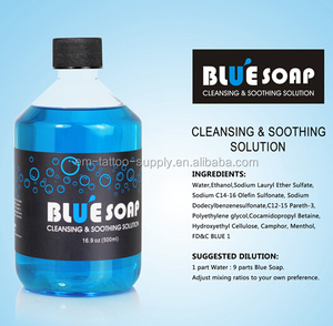 Jabón Azul Original de EE. UU. para Limpieza de <span class=keywords><strong>Tatuajes</strong></span>, Solución para el Cuidado Posterior del Tatuaje - Product Image 2