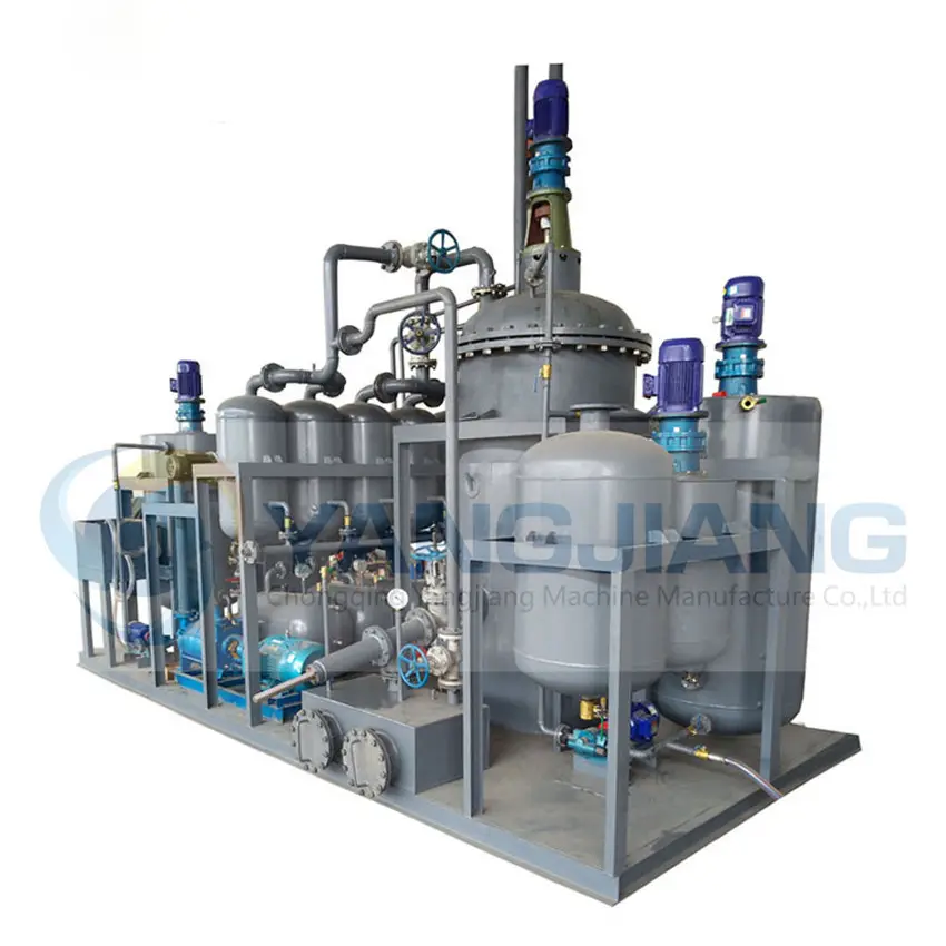 Diesel Oil Refinery Used Motor Slop Oil Recycling Equipment Plant