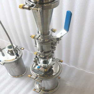 SS304 1,5 "сверхмощный <span class=keywords><strong>3</strong></span> шт. зажим шаровой клапан с седлом из ПТФЭ для экстрактора с замкнутым контуром - Product Image 4