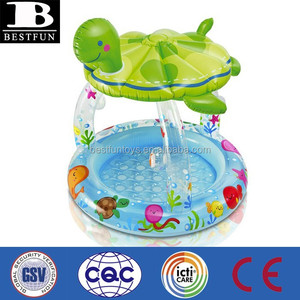Piscine <span class=keywords><strong>gonflable</strong></span> en PVC personnalisée en forme de tortue de mer, piscine pour bébé, piscine pour enfants, petite piscine d'extérieur, <span class=keywords><strong>spa</strong></span>, piscine de jeu aquatique avec auvent - Product Image 2