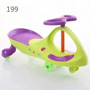 Voiture à balançoire avec roues en PU pour enfants, originale, avec musique et jouets