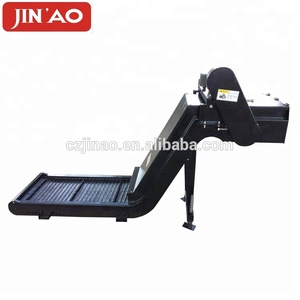 China cnc corrente tipo giratório correia de cobre scrap swarf chip transportador - Product Image 5