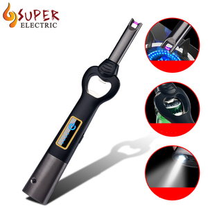 Briquet électrique à Arc électrique, briquet Rechargeable par USB, coupe-vent, sans flamme, pour la maison, la cuisine, le barbecue, le Camping, briquet de bougies - Product Image 3