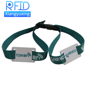 One time use F08 Chip bracelet <span class=keywords><strong>NFC</strong></span> Fabric Sticker for Festival/concert - Product Image 5