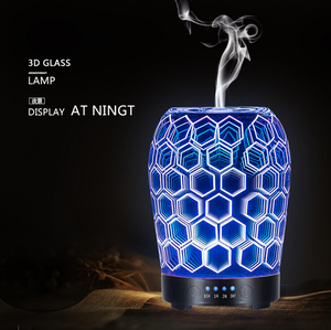 Difusor de aroma de vidrio 3D, humidificadores difusores baratos al por mayor directos de fábrica de China, difusor de aroma que cambia de color - Product Image 6