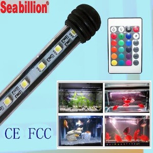 18-138CM Lampu Tangki Ikan <span class=keywords><strong>LED</strong></span> RGB Putih Biru Bar Lampu Submersible Lampu Tabung - Product Image 3