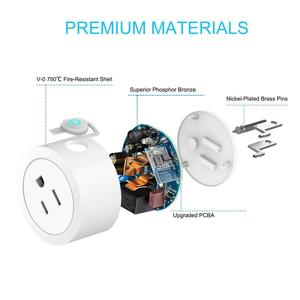 Tuya Mini <strong>Smart</strong> Outlet <strong>Smart</strong> <strong>Wifi</strong> Wall <strong>Plug</strong> <strong>Smart</strong> <strong>Wifi</strong> <strong>Plug</strong> Compatible With Alexa Google Home and IFTTT Voice Control - Product Image 2