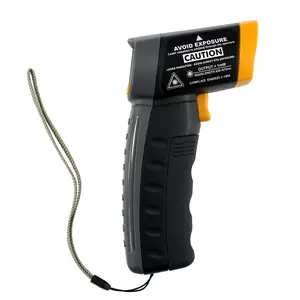 Digital Infrared Thermometer Gun Non Contact Laser Temperature Gun -58~1112, Orange