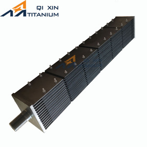 Ruthenium Iridium Beschichtung MMO Titan Anode für Natriumhypochlorit Herstellung