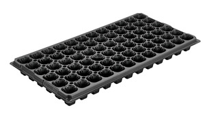 Plateau de <span class=keywords><strong>semis</strong></span> en plastique PS à 50, 72, 128, 200 trous, bac de germination pour pépinière en serre - Product Image 4