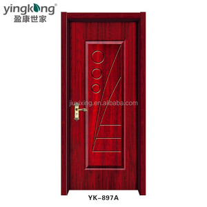 Porte intérieure moderne en WPC avec finition en film PVC, imperméable et anti-termites, pour chambres à coucher, au <span class=keywords><strong>meilleur</strong></span> <span class=keywords><strong>prix</strong></span> - Product Image 2