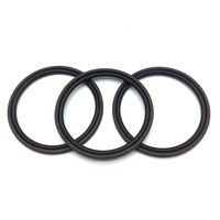 Bague d'étanchéité de piston d'excavatrice SPGO Joints de cylindre hydraulique en bronze PTFE pour pièces de machines de construction