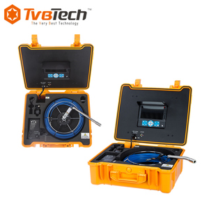 TvbTech — caméra d'inspection de canalisations, avec câble de poussée manuel et compteur de mètres <span class=keywords><strong>pour</strong></span> contrôle de canalisations, 130ft/40m, livraison gratuite, 3199F - Product Image 2