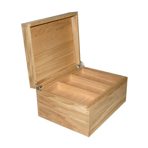 Chưa hoàn thành Cedar gỗ xì gà hộp với Humidor nhỏ bằng gỗ thuốc lá hộp với bản lề Nắp - Product Image 1